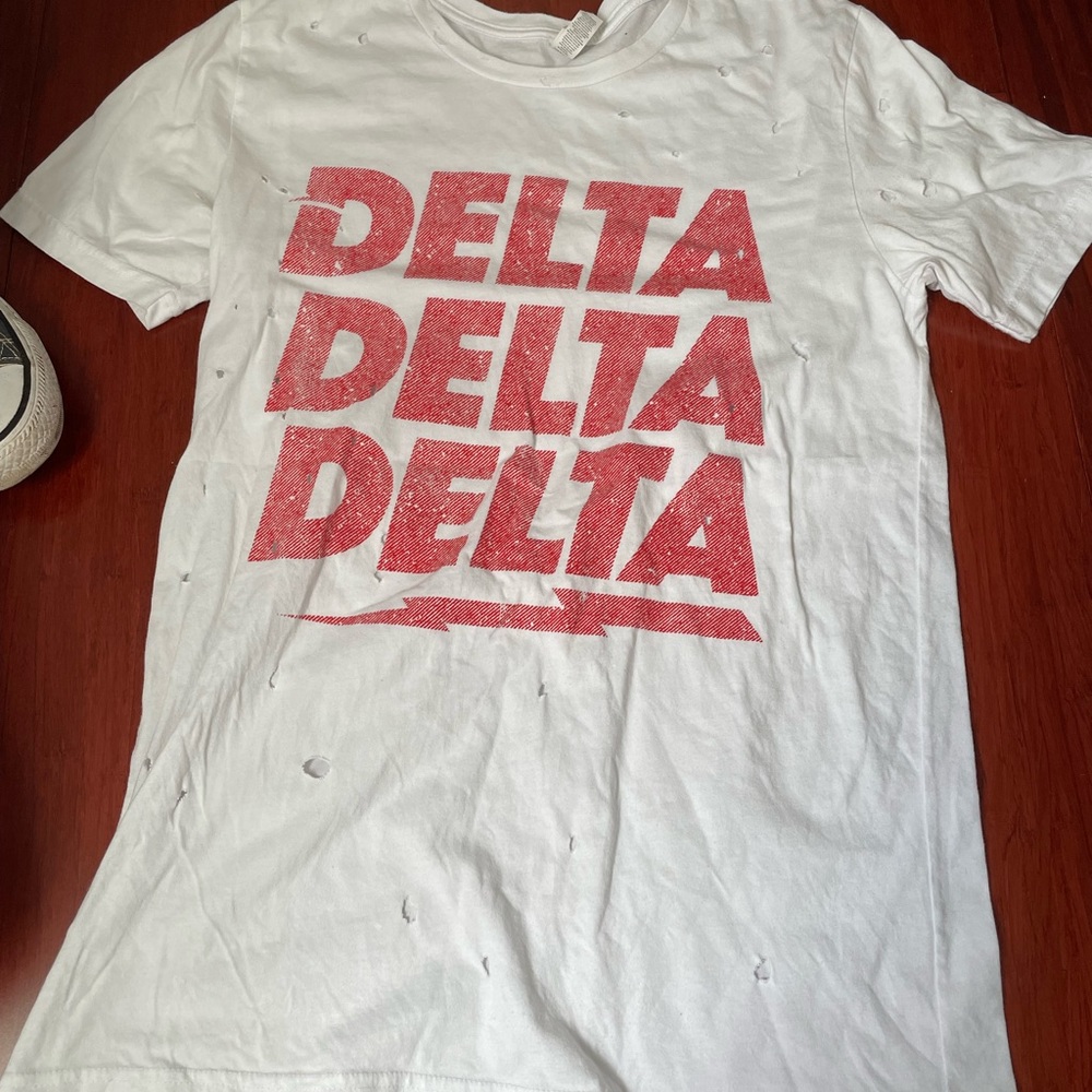 Delta Delta Delta sorority tshirt